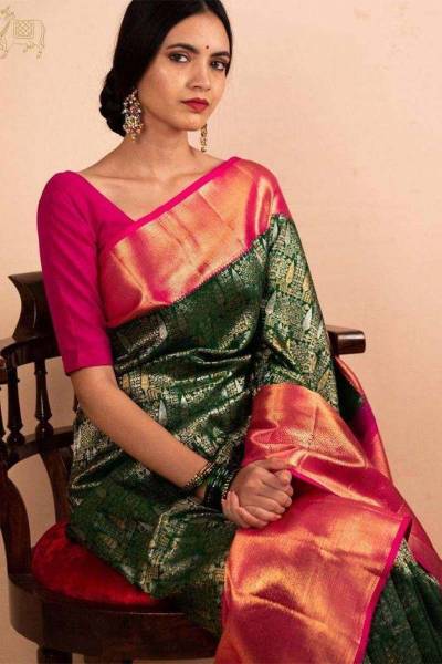 Katan Silk Saree Where The Timeless Allure of Banarasi in Surat