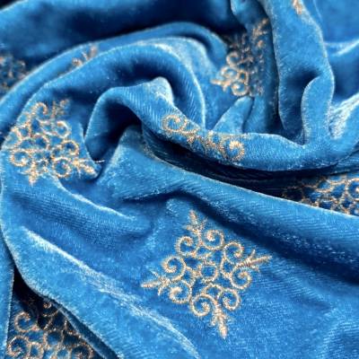 Kite Buti Cushion 12x12 Inch Sky Blue Decorative Sofa Cushion (2 Piece) Manufacturers in Tamil Nadu