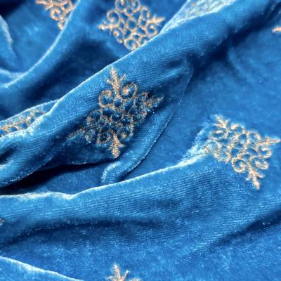 Kite Buti Cushion 12x12 Inch Sky Blue Decorative Sofa Cushion (Pack of 9) Manufacturers in Tamil Nadu