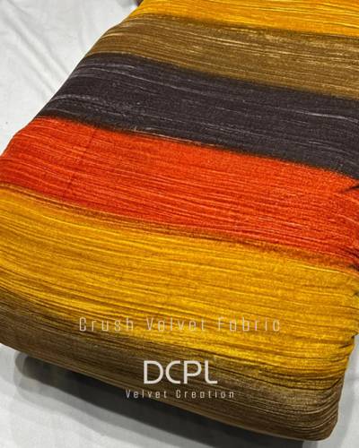 Luxurious Crush Velvet Fabric – Perfect for Dresses, Cushion Covers, Sofa Covers & Home Décor in Surat