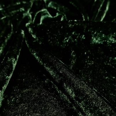 Luxury Green Solid Velvet Fabric 2 Meter for Interior Decor Manufacturers in Kabirdham
