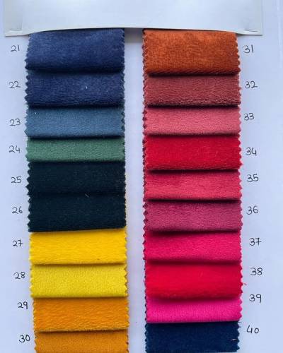 Luxury Spain Velvet 58 Inch by Black Panther Soft Fabric for Blouse, Sherwani, Skirt, Suits in Surat