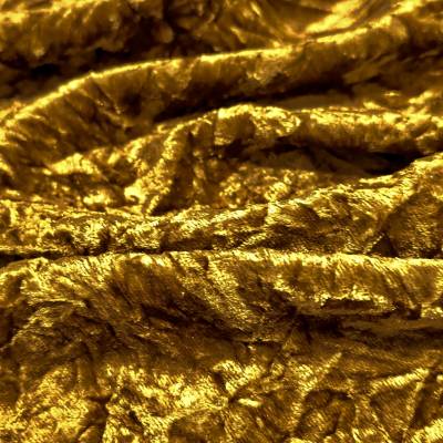 Majestic Mustard Crush Velvet Fabric 7.65 Meter Manufacturers in Gudivada