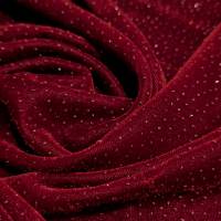 Maroon Sparkle Velvet Fabric – 5 Meter  in Surat