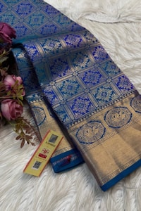 Meenakari Brocade Banarasi Soft Silk Saree with Multi-Colour Jaal in Eight Rich Shades  in Surat