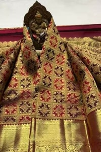 Meenakari Brocade Banarasi Soft Silk Saree with Multi-Colour Jaal in Eight Rich Shades  in Surat video 2