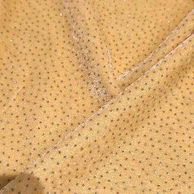 Mustard Sparkle Velvet Fabric – 7.45 Meter in Surat