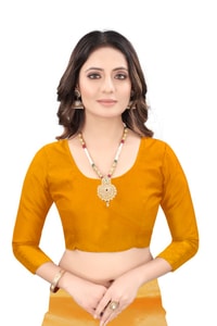 Mustard Yellow Banarasi Soft Silk Saree with All-Over Gold Floral Zari Jaal  in Surat