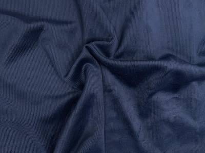 Neavy blue Designer Stripes Corduroy Fabric Thick Soft Material for Jackets & Winter Clothing Manufacturers in Jaipur