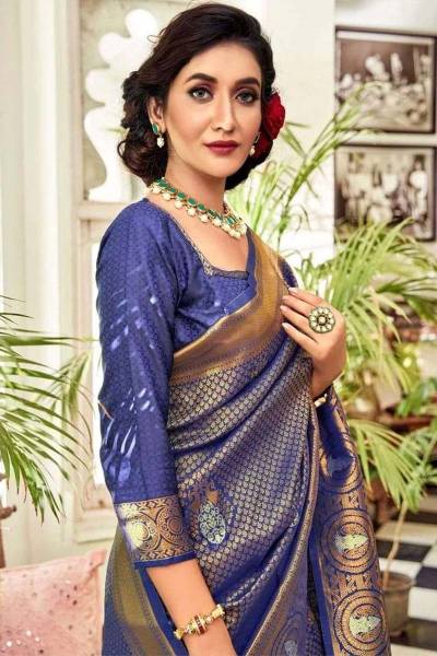 Opulent Golden Zari Saree: A Tapestry of Elegance and Intricacy Saree in Surat