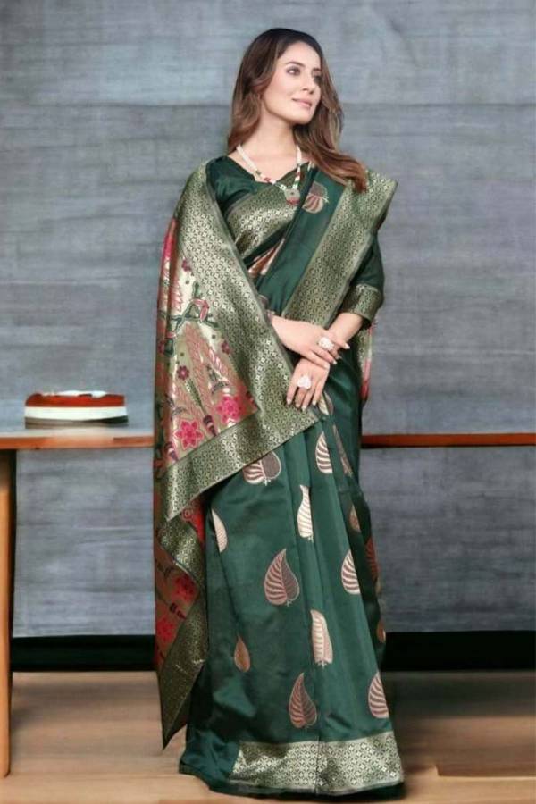 Paithani Perfection Exquisite Craftsmanship in Silk desing saree  in Surat