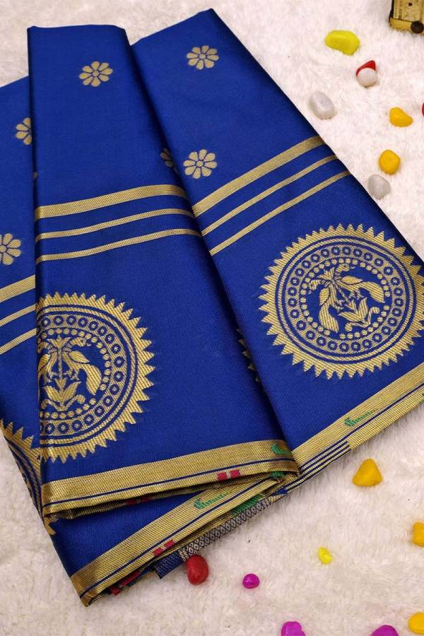 Paithani Sarees with Golden Butta Designs fancy saree  in Surat