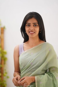 Pastel Linen-Look Soft Cotton Saree with Woven Buttis and Jacquard Border in Seven Shades  in Surat