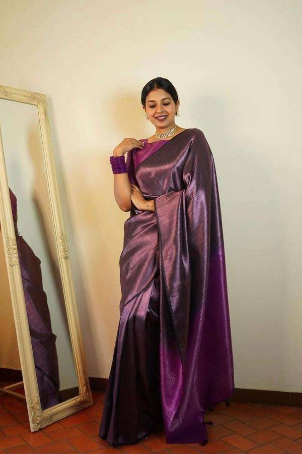 Pink Zari Rich Pallu Saree with Flower Design and All-Over Pink Zari Weaving Saree  in Surat