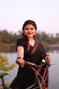 Plain Black Banarasi Soft Silk Saree with Rust Copper Zari Woven Border and Pallu  in Surat