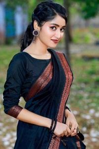 Plain Black Banarasi Soft Silk Saree with Rust Copper Zari Woven Border and Pallu  in Surat