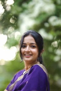Plain Body Saree with Wide Gold Zari Border and Pallu in Purple, Black, Green and Red  in Surat video 3