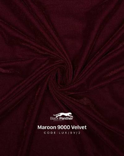 Premium 9000 Micro Velvet Fabric 44 Inch Width for Fashion and Home Décor in Surat