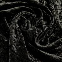 Premium Black Marble Crush Velvet Fabric 5.85 Meter  in Surat