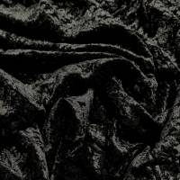 Premium Black Marble Crush Velvet Fabric 6.85 Meter  in Surat