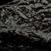 Premium Black Marble Crush Velvet Fabric 7.65 Meter  in Surat