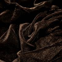 Premium Chocolate Brown Plain Viscose Velvet Fabric 7.85 Meter  in Surat