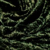 Premium Dark Green Marble Crush Velvet Fabric 5 Meter  in Surat