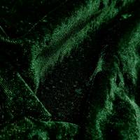 Premium Dark Green Plain Viscose Velvet Fabric 5.85 Meter  in Surat