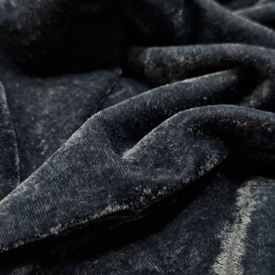 Premium Lavender Velvet Fabric 6.85 Meter in Surat
