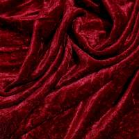 Premium Maroon Crush Velvet Fabric 5.85 Meter  in Surat