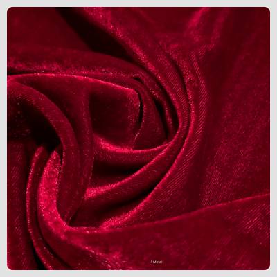 Premium Midnight Blue Viscose Velvet Dress Fabric 5.85 Meter (S in Surat