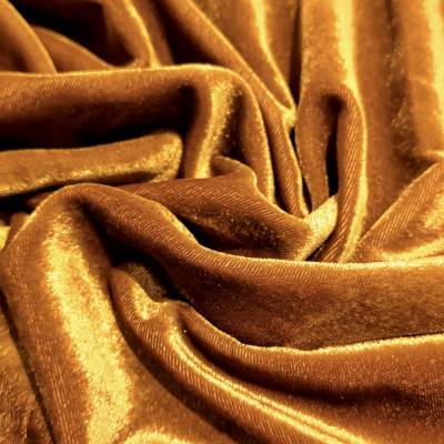 Premium Mustard Viscose Velvet Fabric 7.45 Meter Manufacturers in Bangladesh
