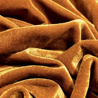Premium Mustard Viscose Velvet Fabric 7.65 Meter Manufacturers in Bangladesh