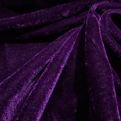 Premium Purple Viscose Velvet Fabric 6.45 Meter (XL) Manufacturers in Panipat