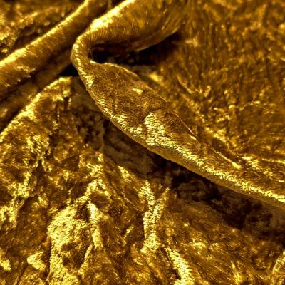 Prestige Mustard Crush Velvet Fabric 8.15 Meter Manufacturers in Gudivada