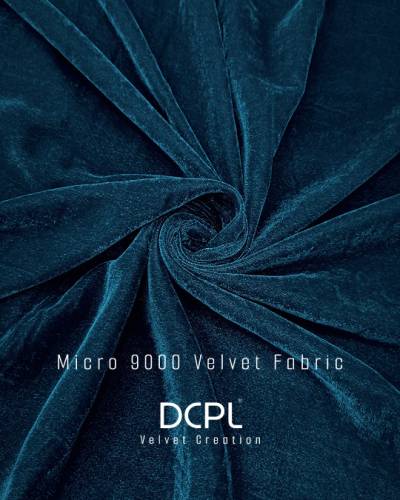 Rama Elegant 9000 GSM Single Tone Velvet Fabric for Fashion Wear, Furnishing and Event Décor in Surat