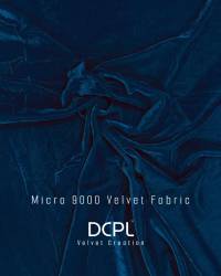 Rama Soft & Smooth 9000 GSM Micro Velvet Fabric for Curtains, Cushions, Dresses and Blouses  in Surat