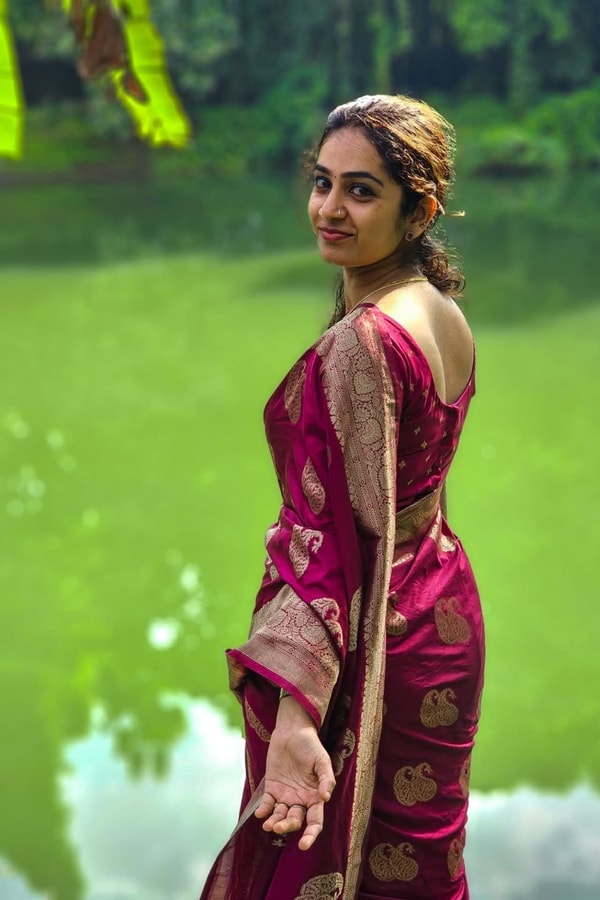 Rani Magenta Banarasi Soft Silk Saree with Gold Zari Paisley Buttas and Rich Zari Pallu  in Surat