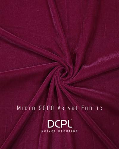Rani Premium 9000 GSM Micro Velvet Fabric for Dress, Kurti, Gown, Sofa Covers and Upholstery in Surat