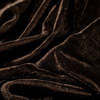 Rich Chocolate Brown Velvet Fabric 6.65 Meter  in Surat