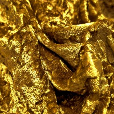 Rich Mustard Velvet Fabric for Lehenga & Gown 7.05 Meter Manufacturers in Mumbai