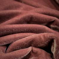 Rose Color Viscose Velvet Fabric 7.45 Meter (6XL)  in Surat