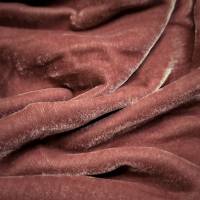 Rose Color Viscose Velvet Fabric 8.15 Meter (9XL)  in Surat