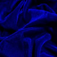 Royal Blue Viscose Velvet Fabric 6.25 Meter (L)  in Surat