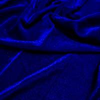 Royal Blue Viscose Velvet Fabric 7.85 Meter (8XL)  in Surat