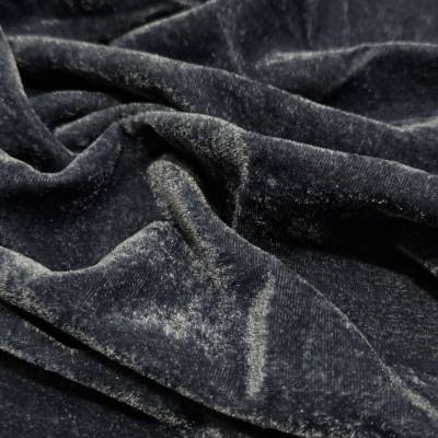 Royal Grey Velvet Fabric 7.65 Meter  in Surat