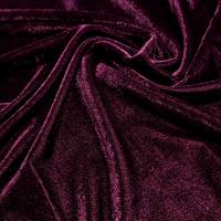 Royal Wine Viscose Velvet Fabric 8.15 Meter (9XL)  in Surat
