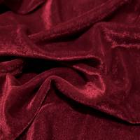 Ruby Red Viscose Velvet Fabric 6.05 Meter (S)  in Surat