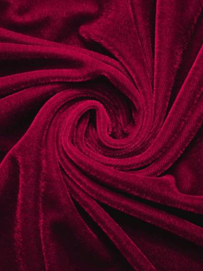 Ruby red High GSM Makhmal Velvet 99999 Fabric for Party Wear, Traditional Outfits, Sofa Covers and Backdrops in Surat