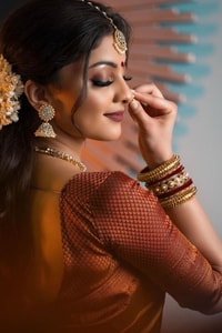 Rust Copper Banarasi Soft Silk Saree with All-Over Copper Zari Weave and Striped Pallu  in Surat